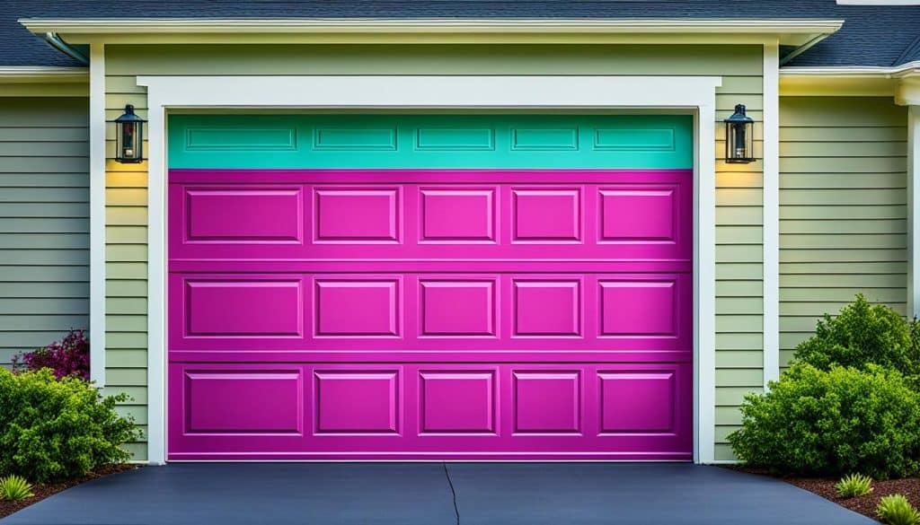Bold Colors Garage Door Styles & Trends