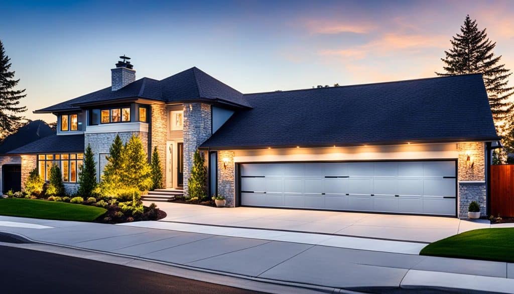 Extra Wide Garage Doors - 2 car garage door