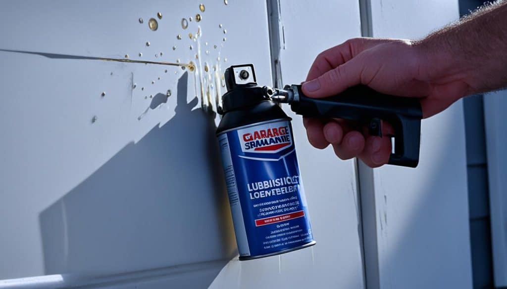 garage door opener lubrication - Lubricate a Garage Door