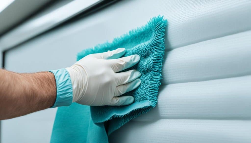 garage door surface cleaning - Servicing a Garage Door