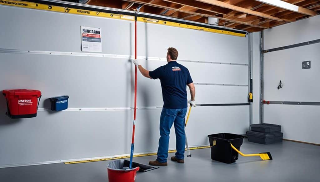 garage preparation - Install a Garage Door