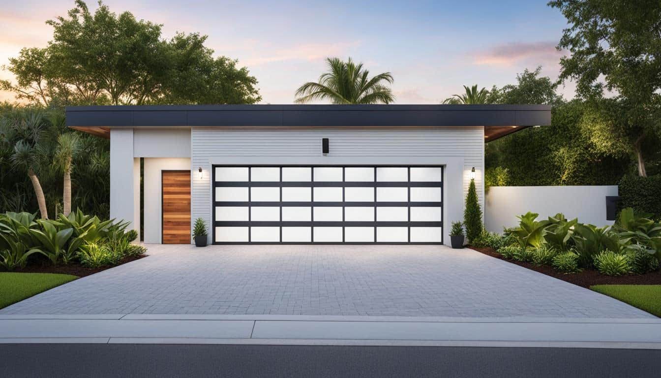 Read more about the article Modern Garage Doors Florida | Upgrade Your Home’s Exterior