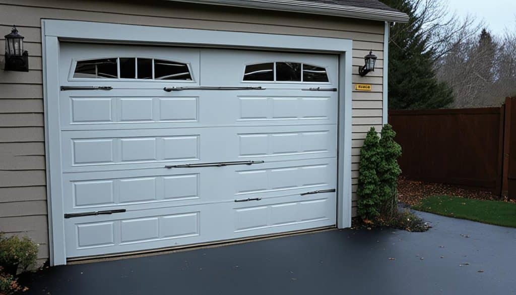 crooked garage door - Crooked Garage Door