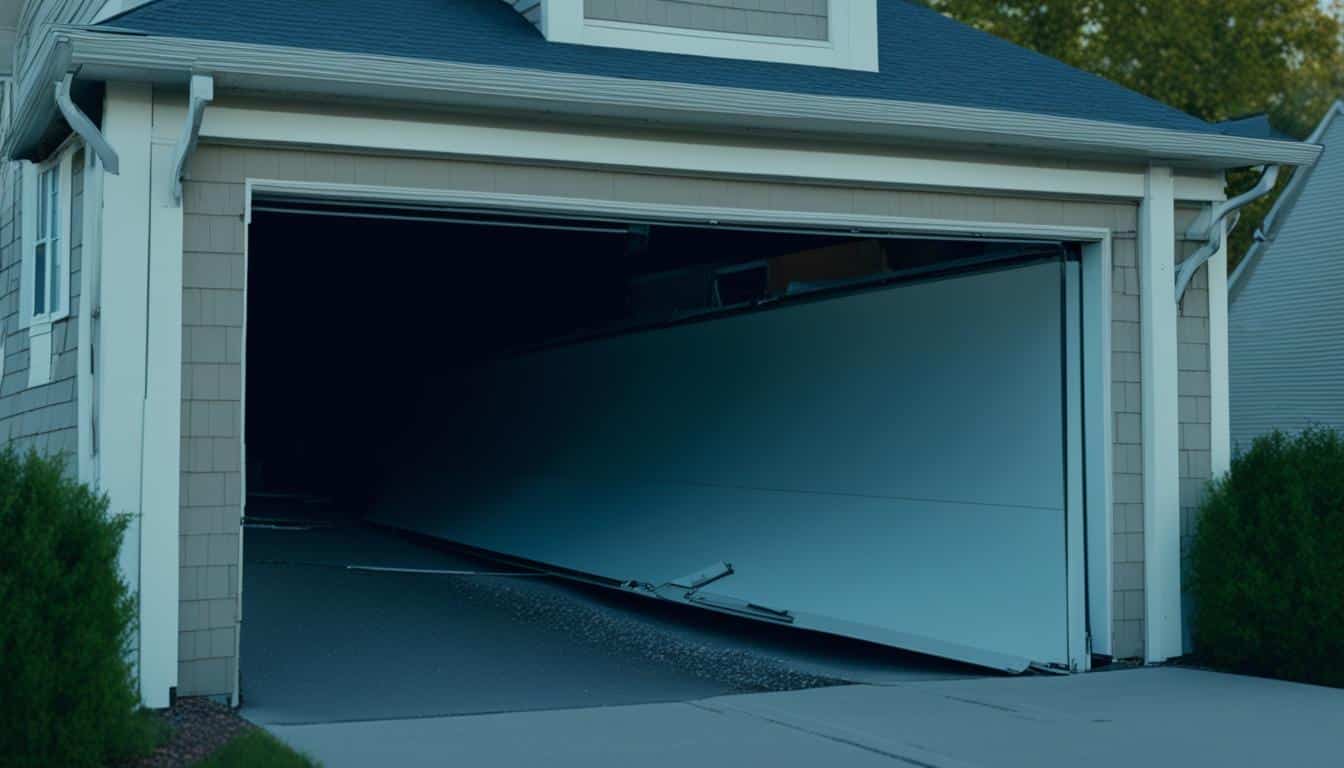 Read more about the article Crooked Garage Door: Causes, Fixes, and Professional Help