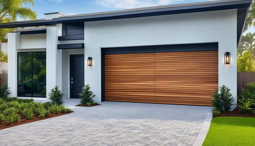 faux wood garage doors - Overhead Garage Doors Orlando FL