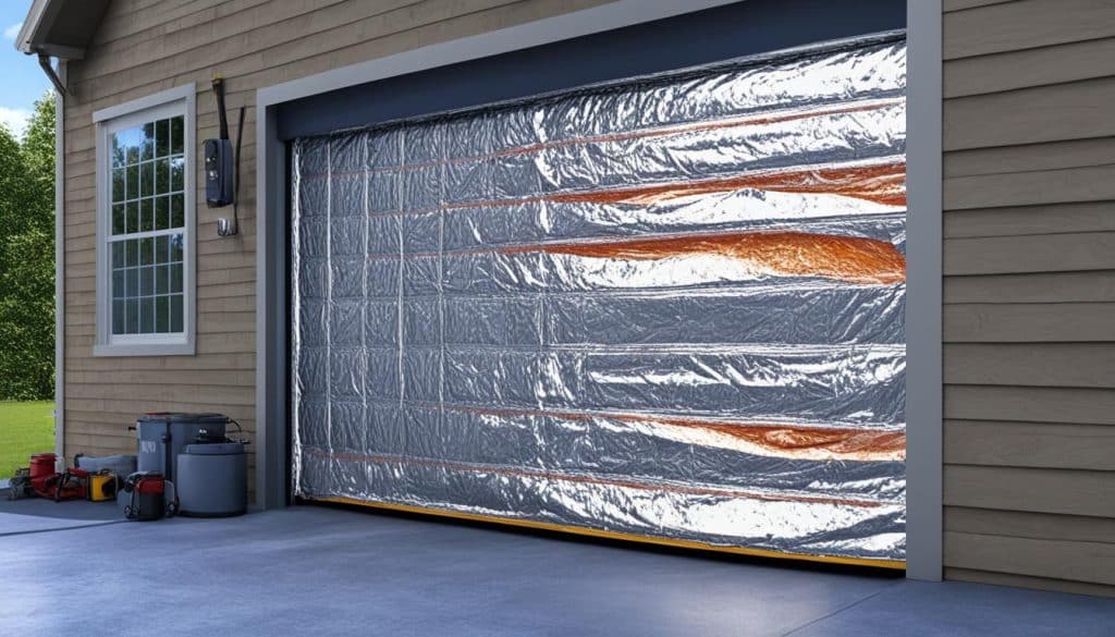 garage door heat retention - Garage Door Thermal Insulation