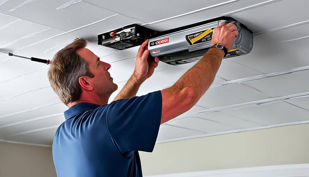 garage door opener installation