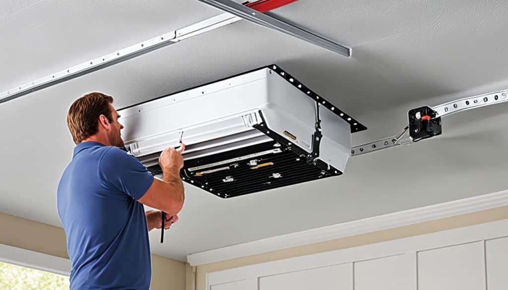 garage door opener installation process