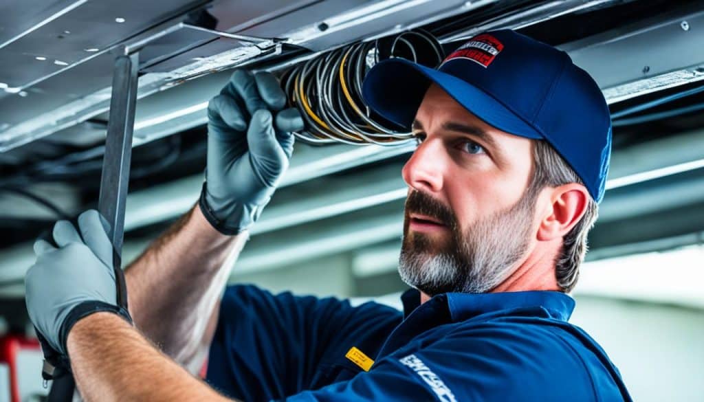 garage door spring replacement