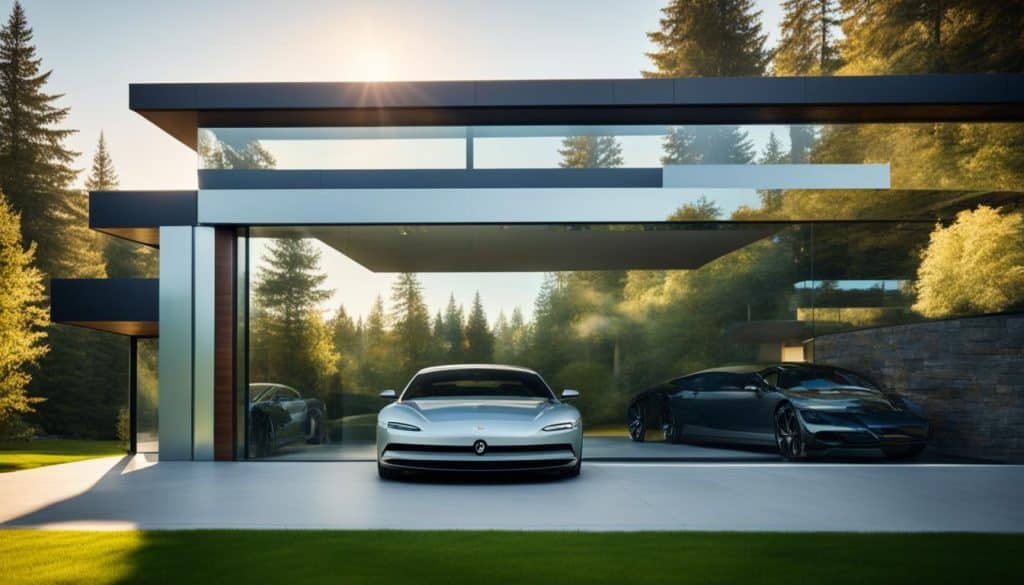 glass garage doors