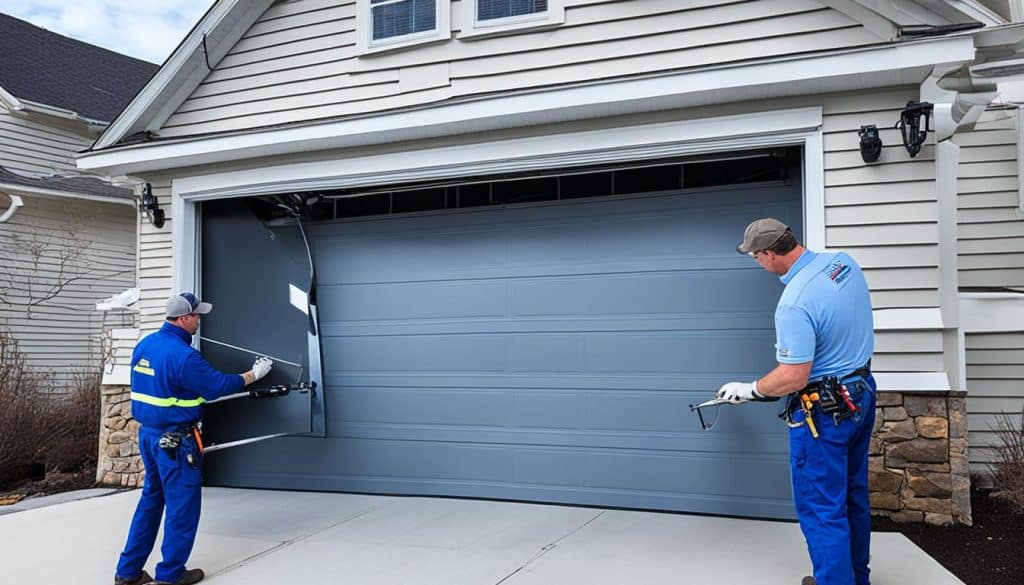 garage door panel spring repair - Garage Door Panel Repair