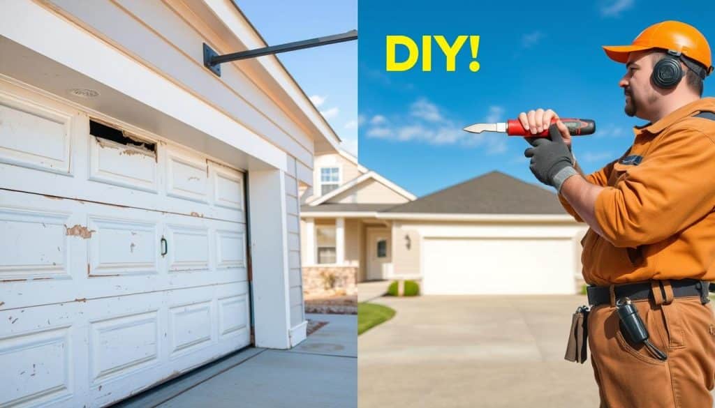 when to call garage door technicians