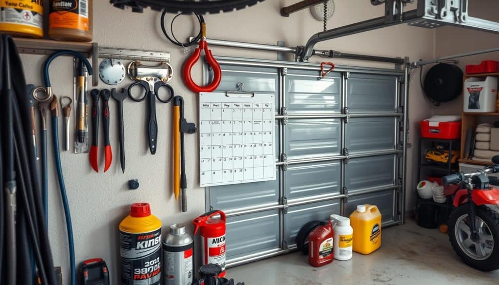 scheduling garage door maintenance