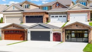 What types of garage doors are available?