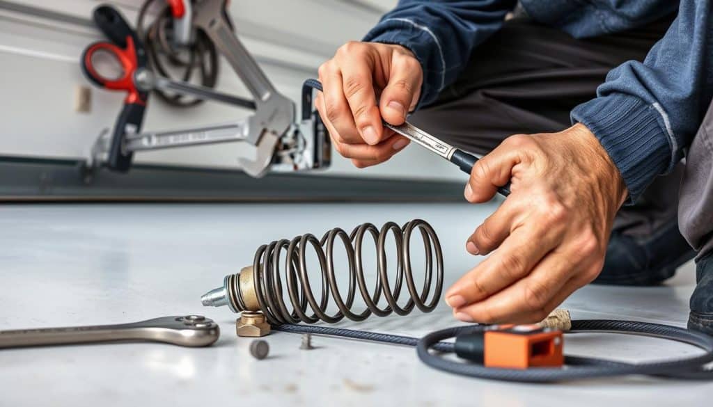 garage door repair process