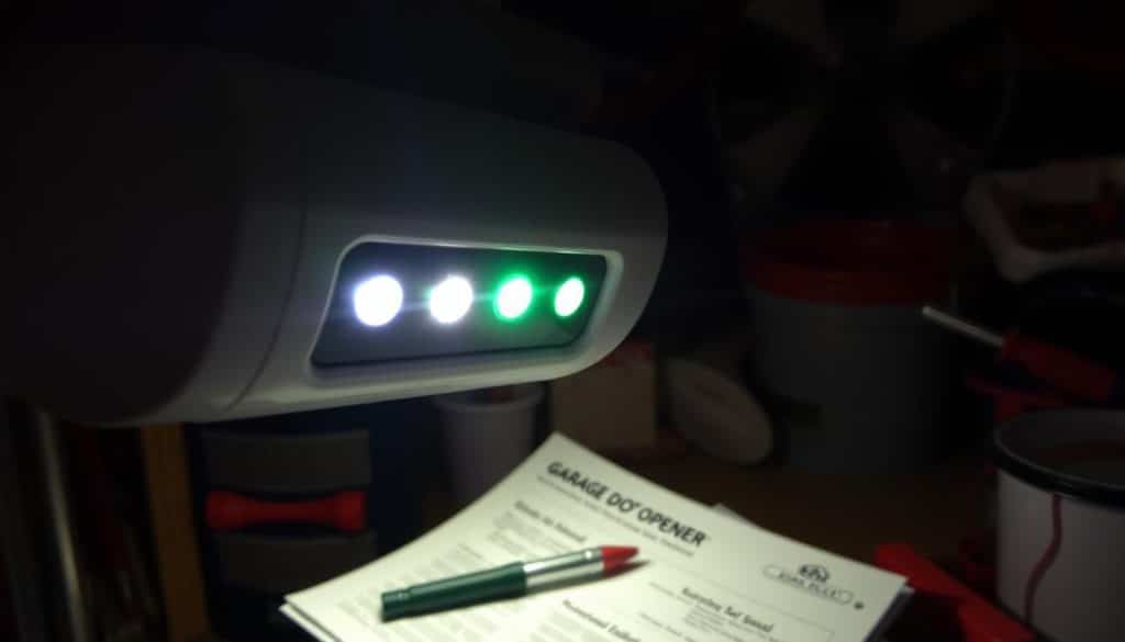 troubleshooting garage door opener