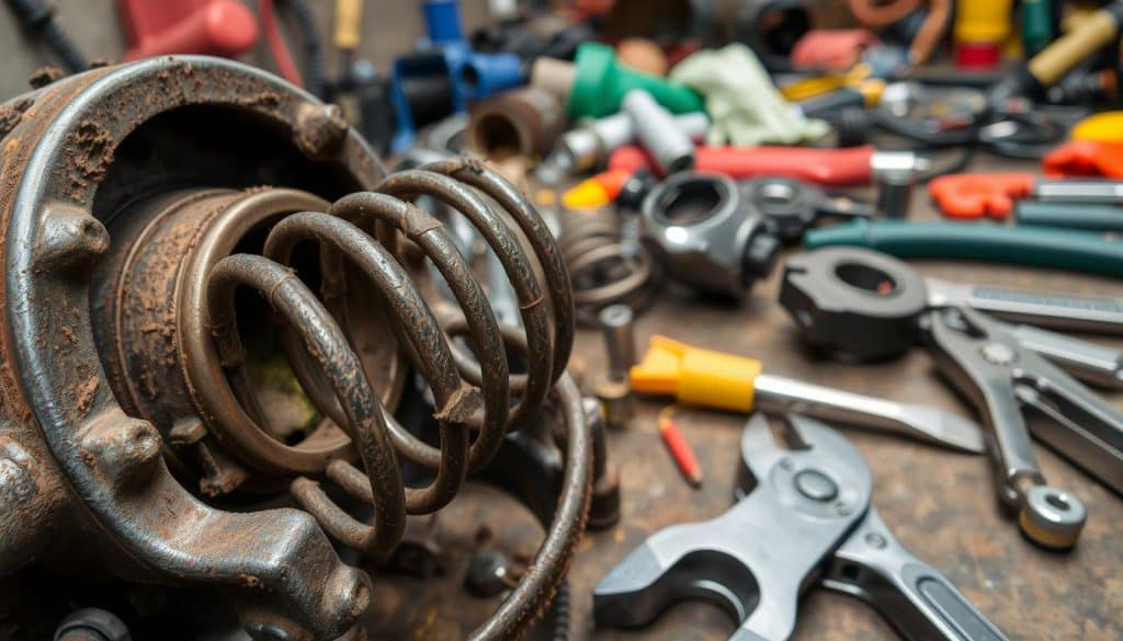 DIY spring repair risks