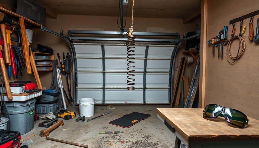 common DIY mistakes for garage door repairs
