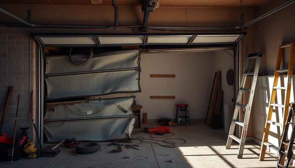 risks of DIY garage door installation
