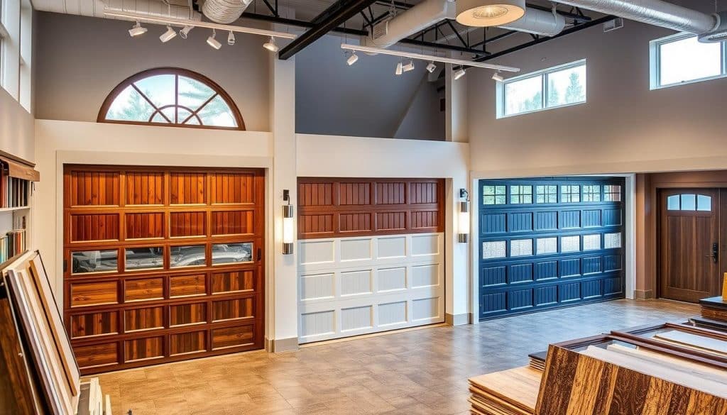 selecting a garage door