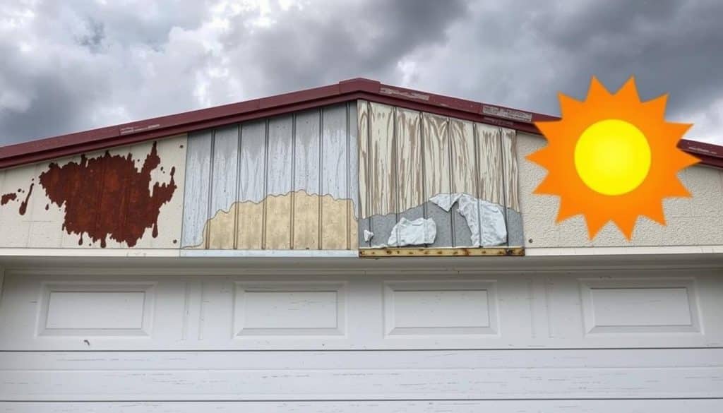 weather impacts on garage doors