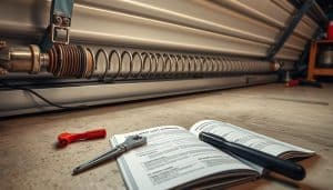 Can I repair garage door springs or cables myself?