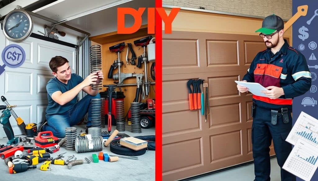 DIY vs. professional replacement costs - Can I Install an Overhead Garage Door Myself?