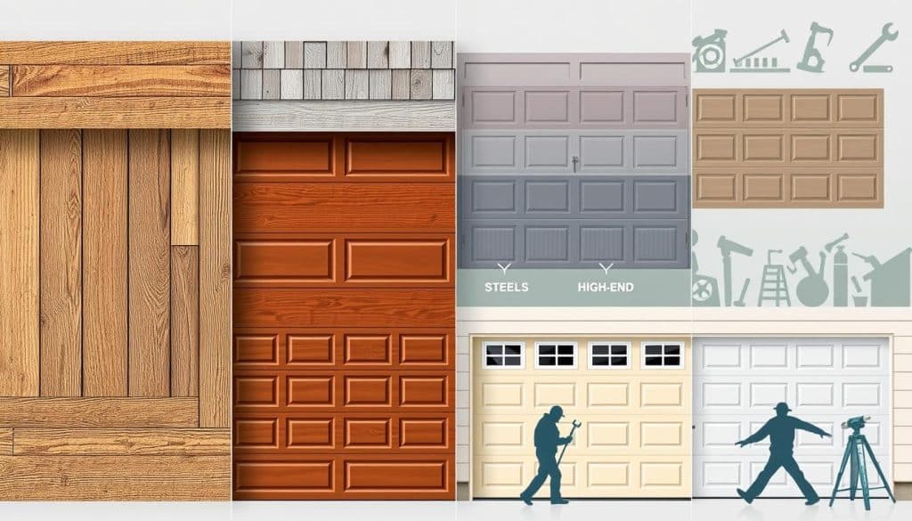budget considerations comparing costs of garage door materials