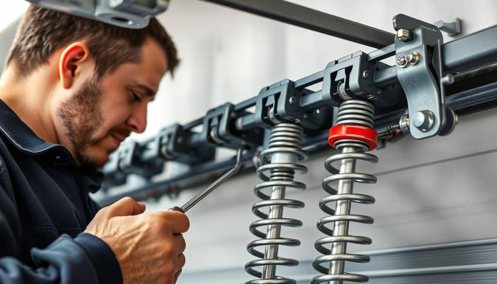 garage door springs safety inspection