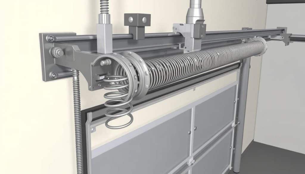 extension spring mechanism