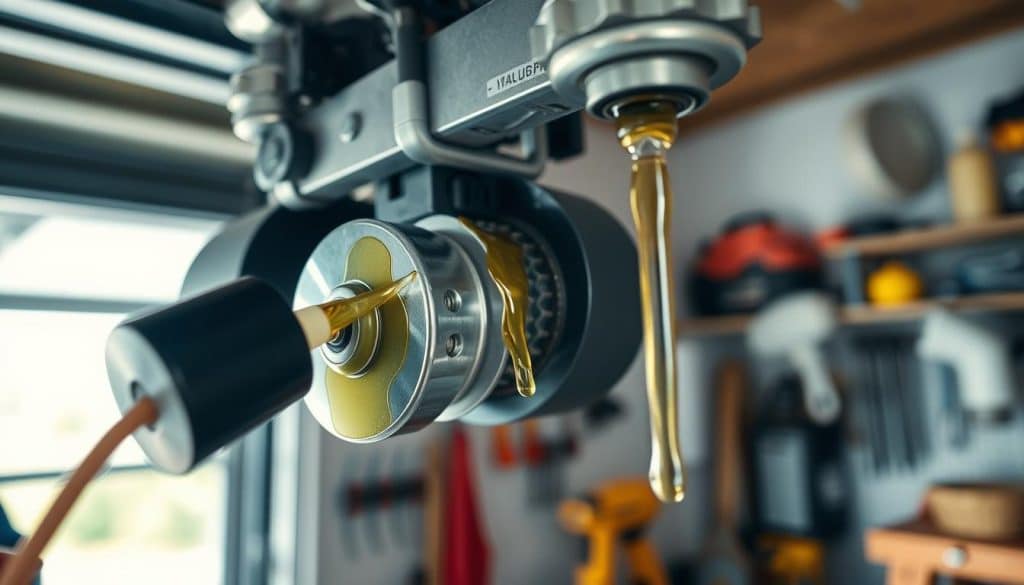 garage door opener lubrication