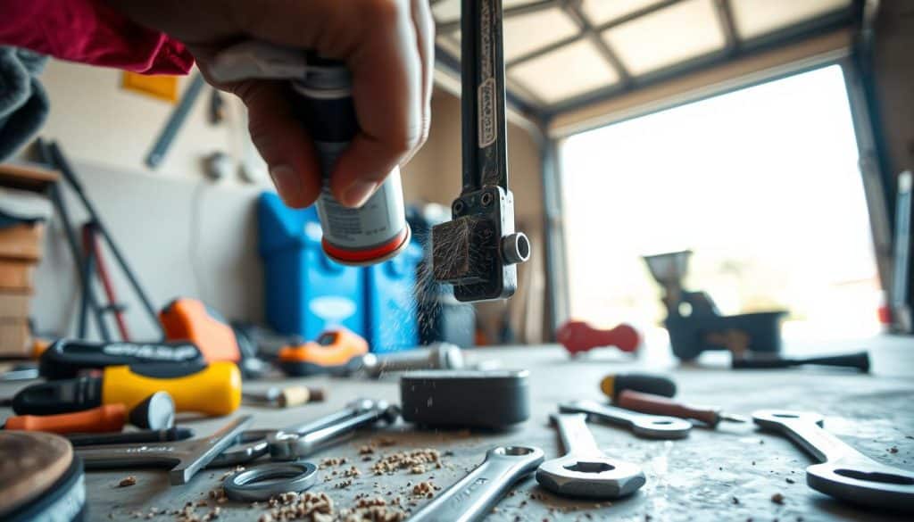 DIY garage door repair