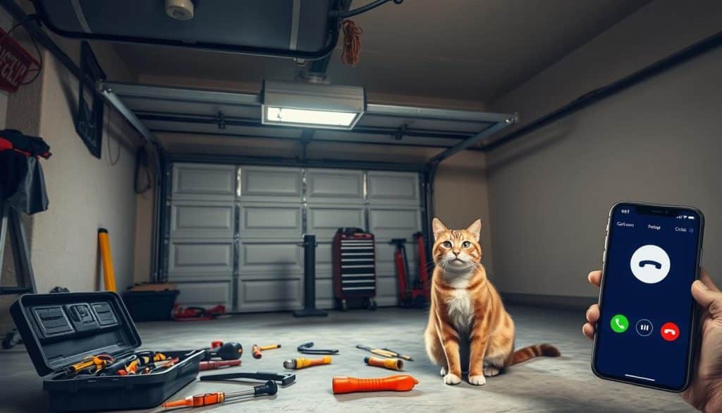 When to call a professional for garage door opener repair