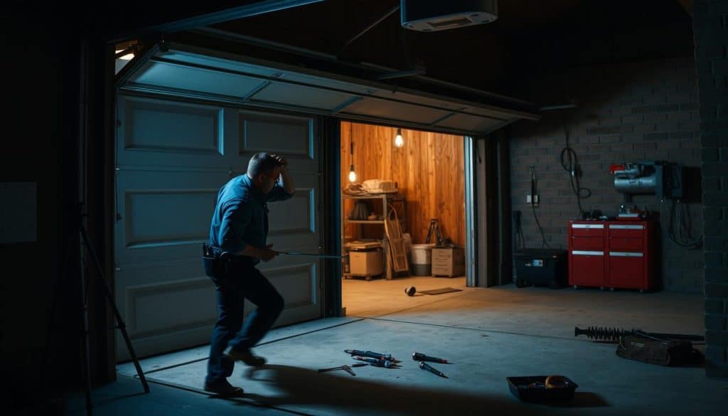 Emergency garage door services