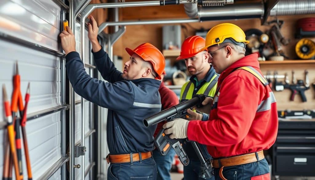 experienced garage door technicians