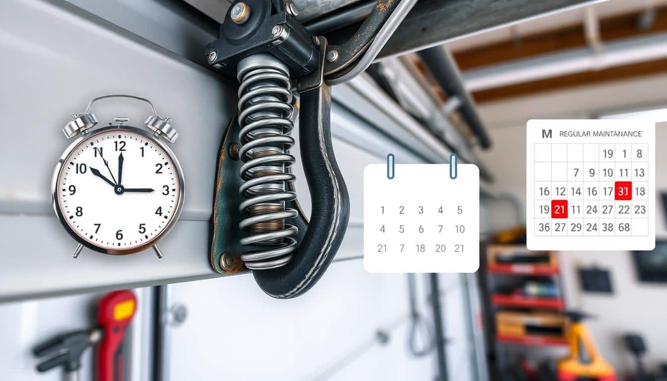 How often should garage door springs be replaced?